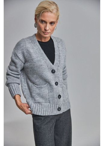 Серый кардиган Triko Bakh