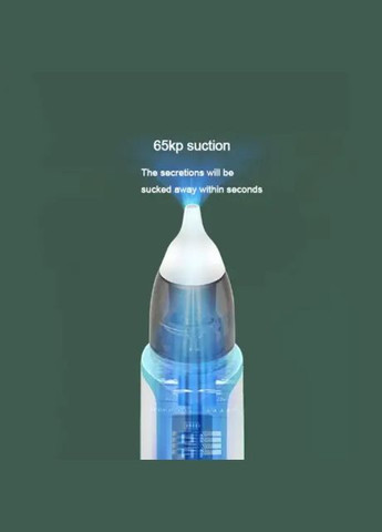 Дитячий назальний електронний аспіратор, безпечний соплевідсмоктувач для носа. No Brand (292733496)