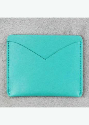 Женская кожаная визитница 5.0 бирюзоая (A-026275) BlankNote (328444637)
