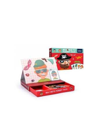 Магнитная книга Смешные лица MiDeer (364487947)