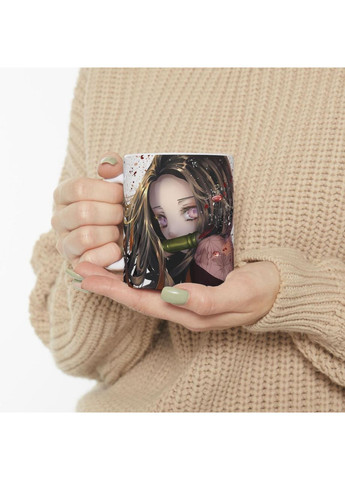 Чашка з принтом "Demon Slayer: Kimetsu no Yaiba" - Nezuko Kamado No Brand (368671620)