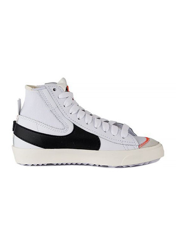 Белые демисезонные кеды blazer mid 77 jumbo dd3111-100 Nike