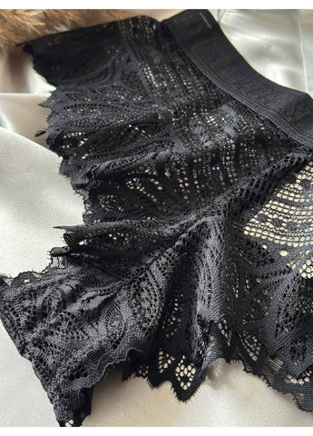 Чорний чорний комплект жіночої нижньої білизни з мереживом Weiyesi