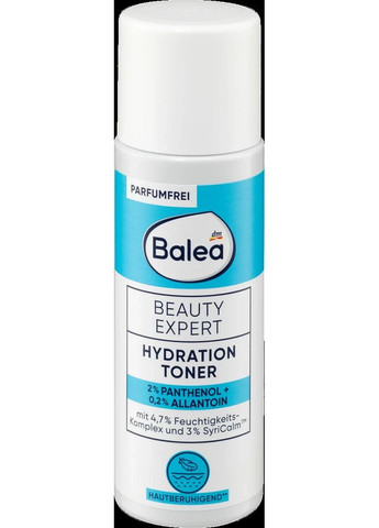 Зволожуючий тонер з гіалуроновою кислотою та пантенолом Toner Beauty Expert Hydration, 100 ml Balea (366569483)