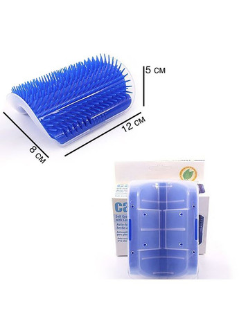 Іграшка-масажер Self Groomer кутова для самогрумінгу котів 8x12x5 см Catit (282627101)