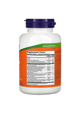 Естественная добавка Prostate Health, 90 капсул Now (334707988)