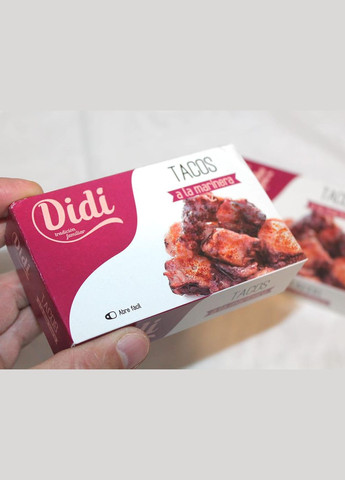 Восьминіг тихоокеанський шматочками в соусі марінеро, 115 г (Іспанія) Didi (348059909)