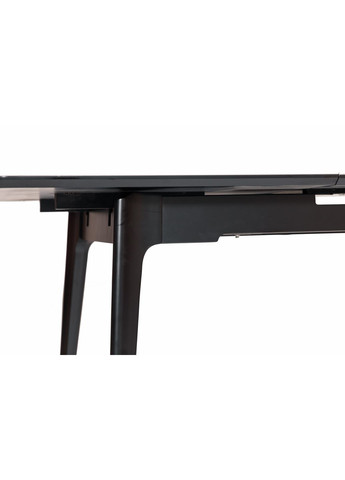 Стіл обідній розкладний BERLIN CERAMIC 140(180)*80 мат кераміка/чорний каркас Intarsio (372706873)