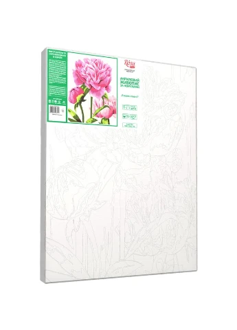 Картина за номерами „Яскраві півонії“ 35×45см Rosa (386612662)