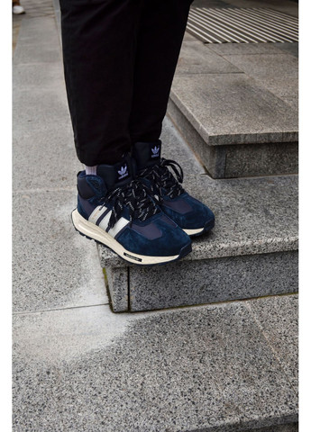 Комбіновані Осінні кросівки чоловічі adidas retropy e5 blue адідас ретропи е5 No Brand