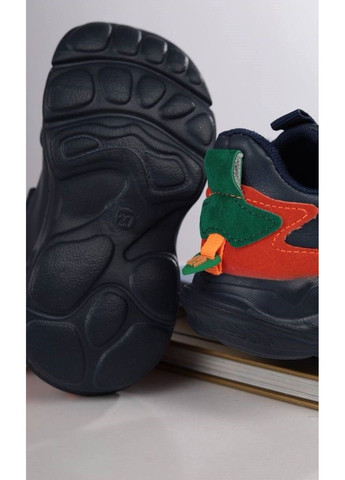 Синие демисезонные кроссовки детские синие BBT