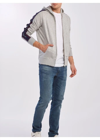 Худы Archive Zip Light Grey Melange Gant (364489389)