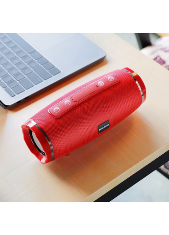 Портативная колонка BR3 Rich sound sports wireless speaker Red Borofone (371363340)