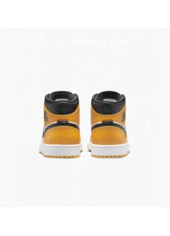 Жовті кросівки air 1 mid 554724-701 всесезон Jordan