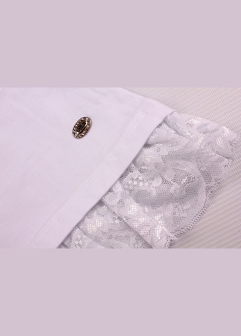 Белый демисезонный лонгслив Breeze