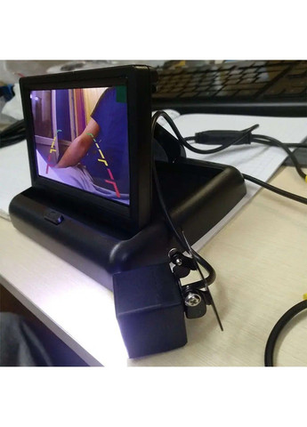 Автомобільний дисплей DS-4k екран 4.3” з камерою заднього виду (Чорний) No Brand (332634784)