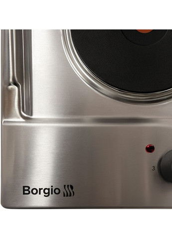 Варильна поверхня електрична 6850-04R Inox BORGIO (372458706)