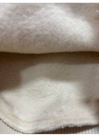 Бежевий зимній костюм для дівчинки на байці bobisko "зайчик" No Brand