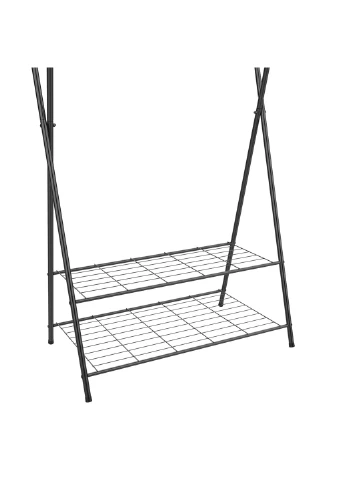 Стійка для одягу Garment Rack Bamboo Black (CS92309W04) Casa Si (392410458)
