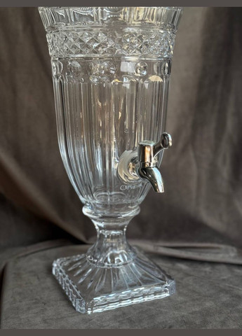 Лимонадниця 9229-002 скляна 3 л Прозорий ELISEY (337503465)