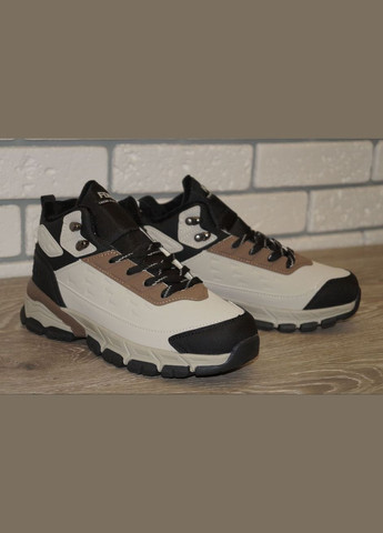 Черевики зимові підліткові бежеві з коричневим та чорним FDEK (308025200)