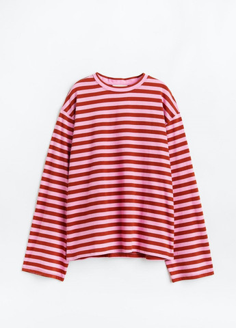 Розовый демисезонный свитер H&M