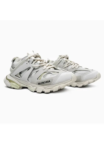 Бежевые летние кроссовки balenciaga track light beige баленсиага трек No Brand