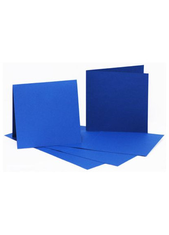 Набір заготовок для листівок 5 шт 16,8×12см №4 темно-синій 220г/м2 Rosa Talent (362660991)