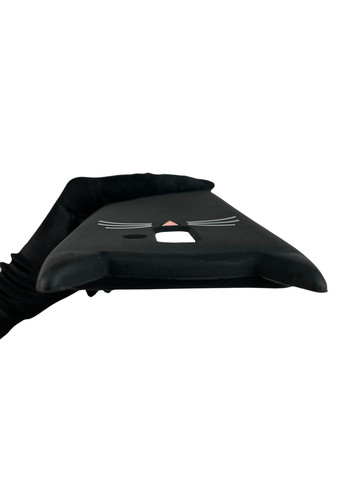 Чехол для Galaxy A6 Plus 2018 SM-A605 детский с котиком на самсунг а6 плюс 2018 а605 чёрный Samsung (366021026)