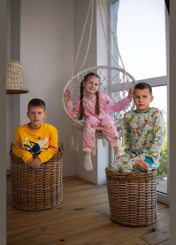 Світло-жовта піжама для хлопчика hc (h001-6076-023-33-4) No Brand