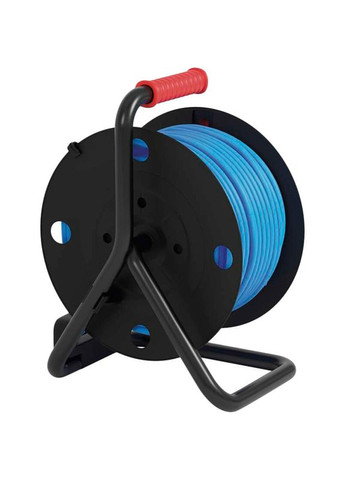 Удлинитель 4 розетки 50м 16А 3x1.5мм2 Blue/Black (P08650W) Emos (340405174)