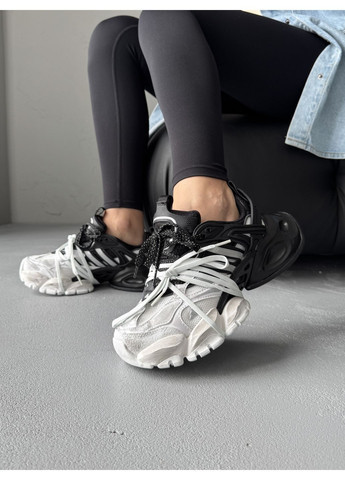 Кросівки жіночі і чоловічі Adidas Vento XLG Deluxe Black White | Адідас Венто Делюкс чорно-білі No Brand чорно-білі демісезони (372129262)