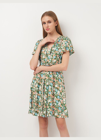 Комбинированное повседневный платье CUPSHE с цветочным принтом