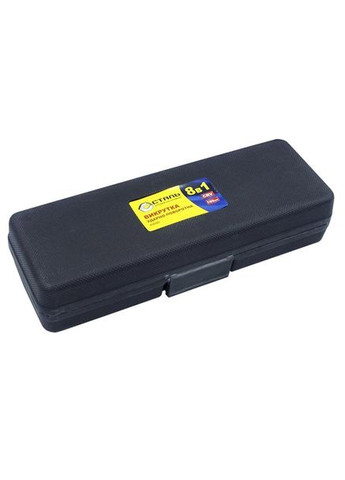 Викрутка ударно-поворотна 49090 з набором біт 8 в 1 (102719) СТАЛЬ (292310370)