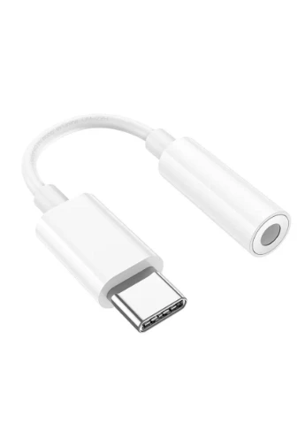 Аудиокабель LS35 TypeC to 3.5mm Digital Audio Converter White (6931474790767) Hoco (304255225)