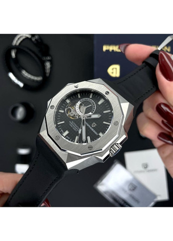 Чоловічий годинник Pagani Design YS010 Silver-Black PD (356173347)