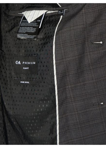 Піджак приталеного крою для чоловіка Zignone active 2174324 50(M) графітовий C&A (361268289)