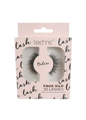 Накладные ресницы False Eyelashes Faux Silk Lashes - Bolero Technic (294335138)