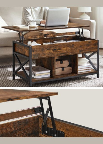 Стіл трансформер Elias в стилі Loft Leobert (304402116)