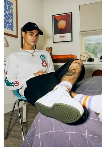 Белые демисезонные кроссовки ca pro sport Puma