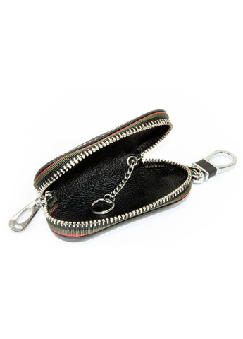 Ключница, кожаная автоключница с логотипом ШИВРОЛЕ (черная 14009) Chevrolet (360949553)