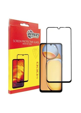 Чохол до мобільного телефона Kit for Xiaomi Redmi 13C case + glass (Green) (DG-KM-54) DENGOS Kit for Xiaomi Redmi 13C case + glass (Green) (357238266)