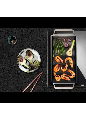 Острівна варильна поверхня з вбудованою витяжкою Nett NG-9052 (352168014)