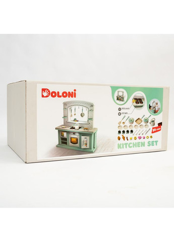 Кухня с набором посуды 34 предмета (01480/11) Doloni (365590327)