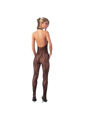 Шикарний комбінезон з перлинами і відкритою спиною Mandy S/M Orion чорний святковий, відвертий, вечірній