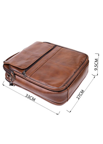 Сумка для чоловіків з ручкою для перенесення в руці з натуральної шкіри 23028 Vintage (348358918)