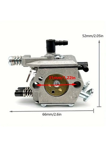Карбюратор без підкачки. На 2 виходи Амарон (364964539)