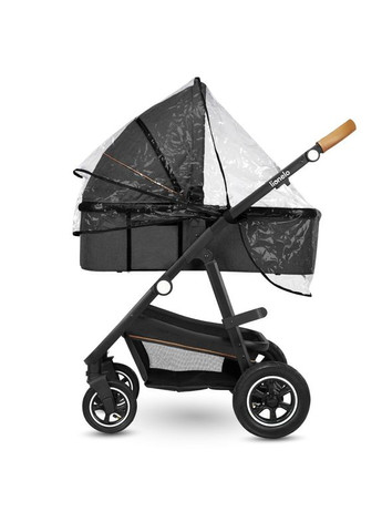 Универсальная коляска 3 в 1 Amber Grey Graphite Lionelo LO-AMBER GREY GRAPHITE (3in1) (343413764)