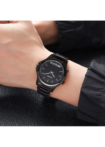 Годинник Black-Black для чоловіків водонепроникний з будильником і секундоміром чорний електронний ProDobro (367265702)