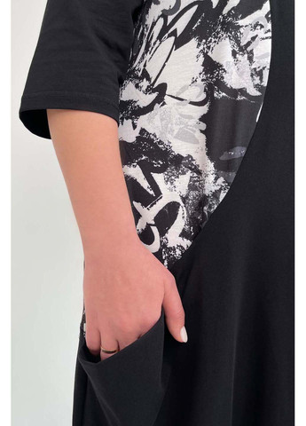 Чорна повсякденний, святковий сукня Hookk Design